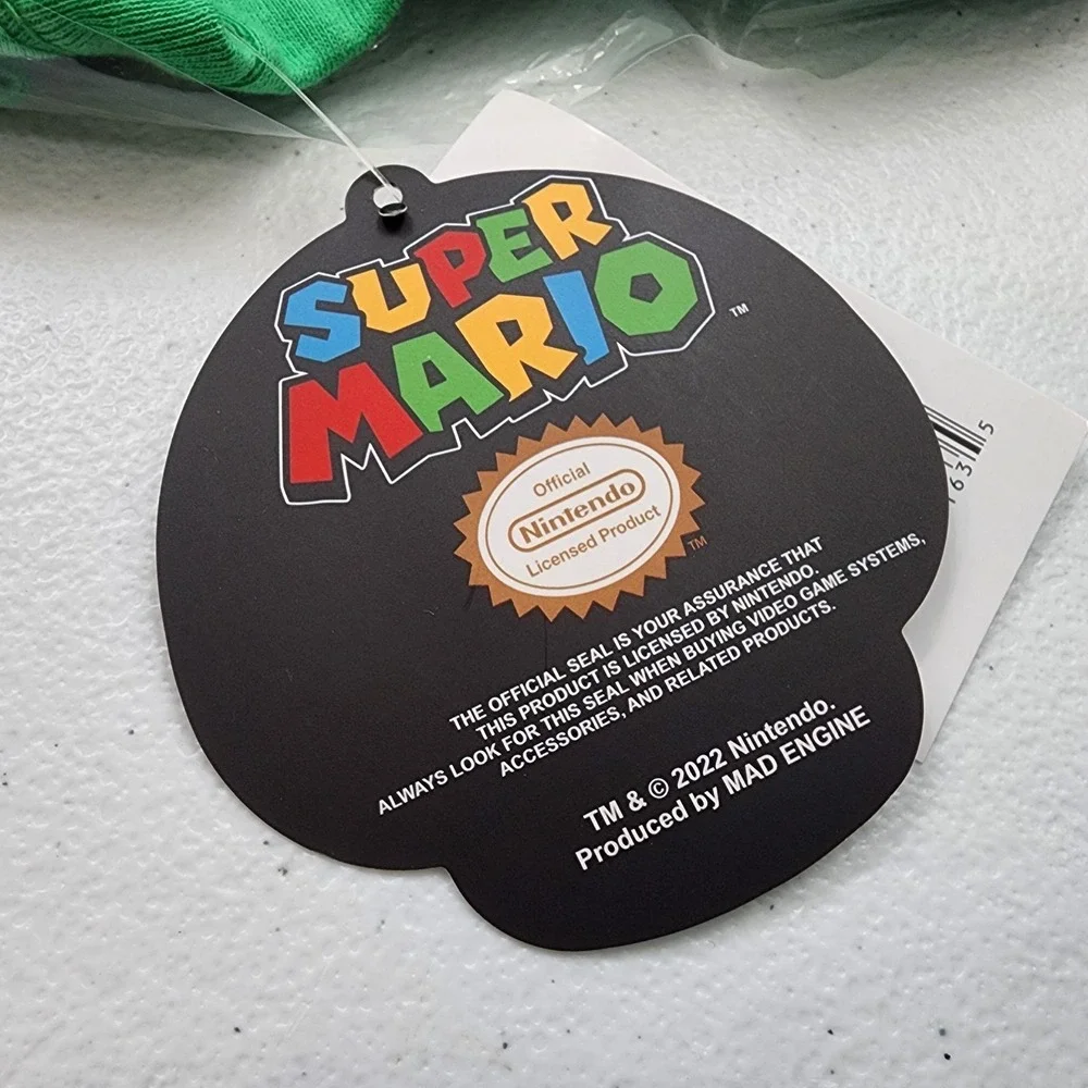 Brand New With Tags Super Mario Yoshi Green Tee Size S Kids